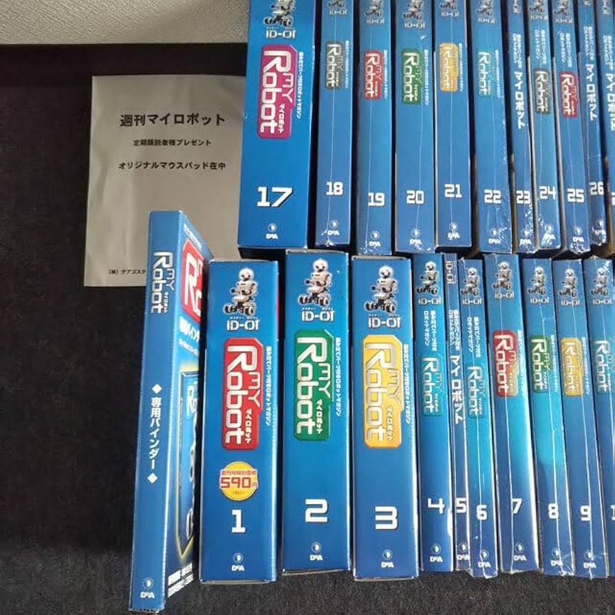 デアゴスティーニ　週刊マイロボット　全90巻＋バインダーセット 週刊マイロボット｜定期購読 - 雑誌のFujisan